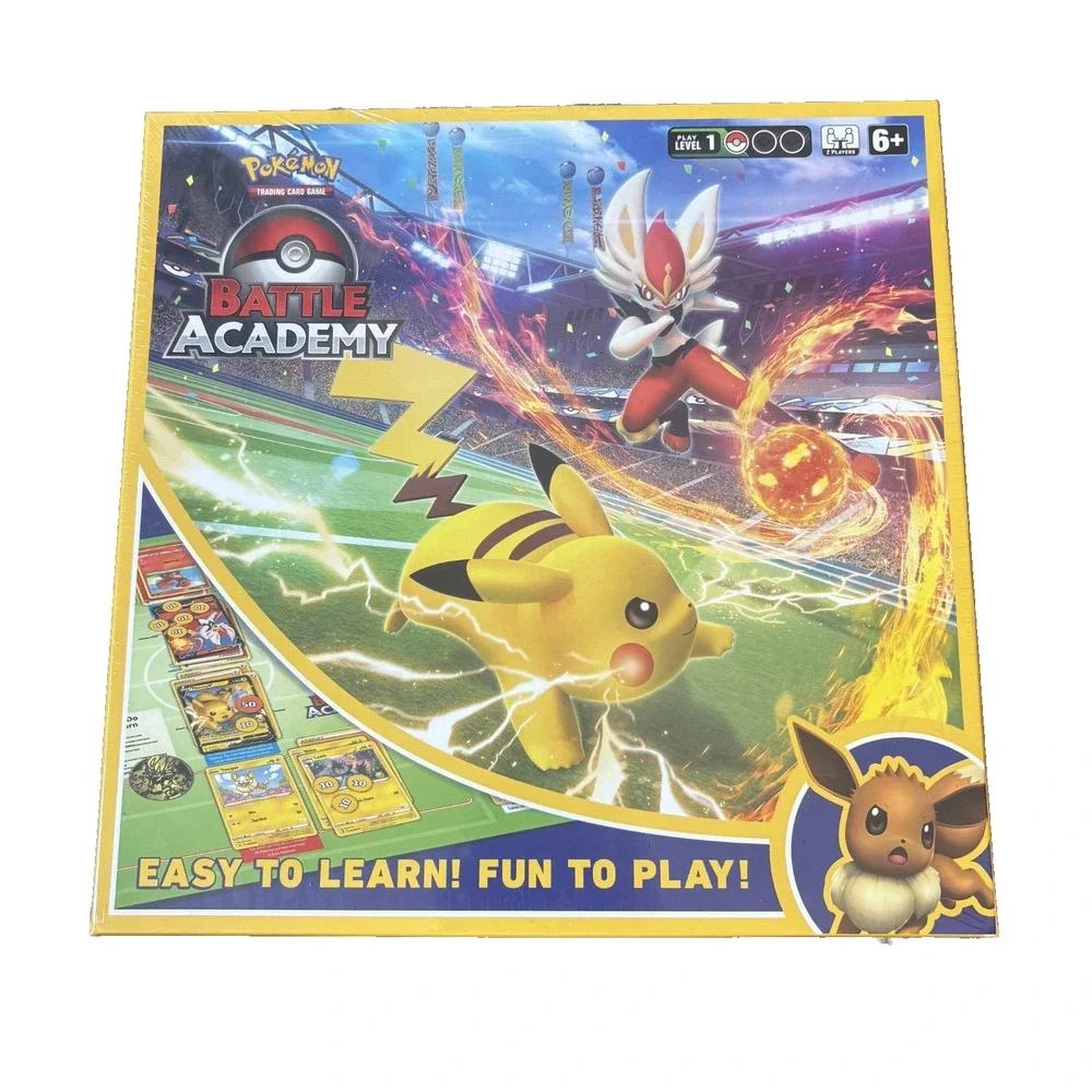 POKÉMON BATTLE ACADEMY 2022 TCG BOARD GAME FACTORY SEALED NIB